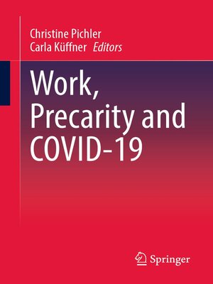cover image of Work, Precarity and COVID-19